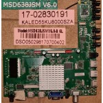 KOGAN KALED55KU8000SZA MAIN BOARD MSD638JSM 17-02830191